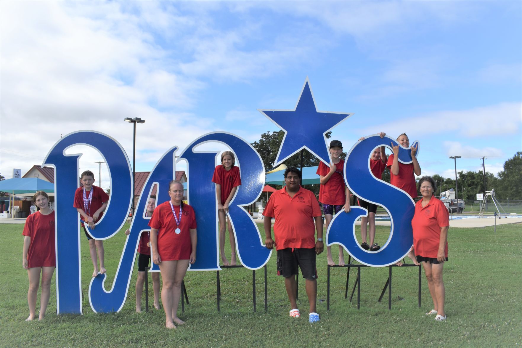 2019 City of Paris Aquatic Swimmers advancing to state games